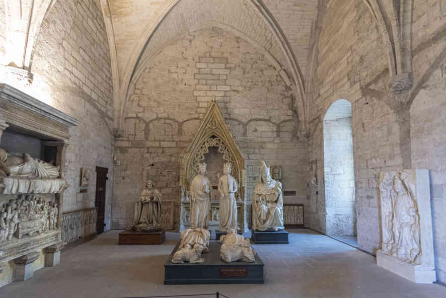 Francia - Avignon 040 - Palacio de Los Papas - sacristía norte.jpg